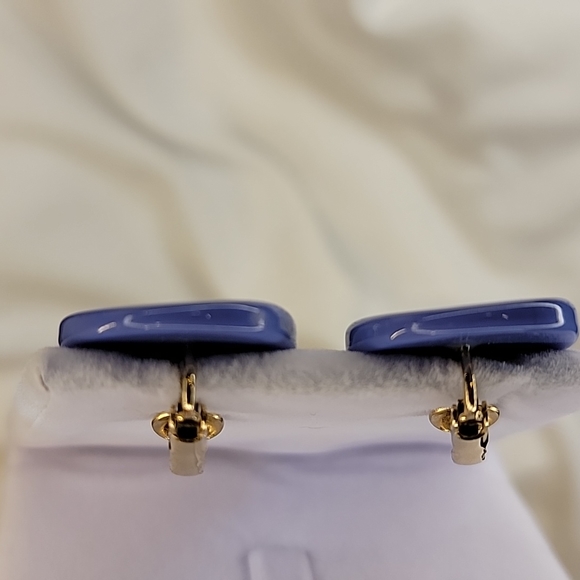 Vintage Lavender Button Clip on Artsy Costume Statement Jewelry 💜 - Picture 6 of 11